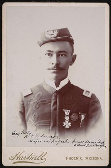 Portrait of Major Herbert Fulwiler Robinson (1865-1956), Between 1893 and 1897. Creator: Frank A Hartwell.