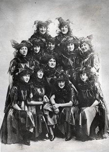 The Cheero Girls. Creator: Unknown.