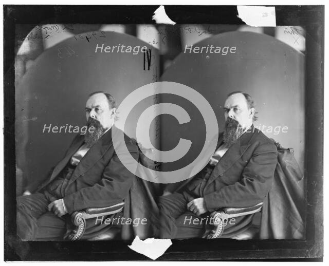 Oliver Hazard Perry T. Morton of Indiana, 1865-1880. Creator: Unknown.