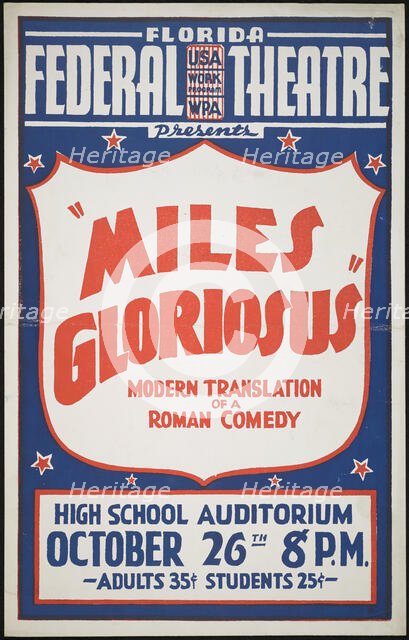 Miles Glorious, Jacksonville, FL, 1936. Creator: Unknown.