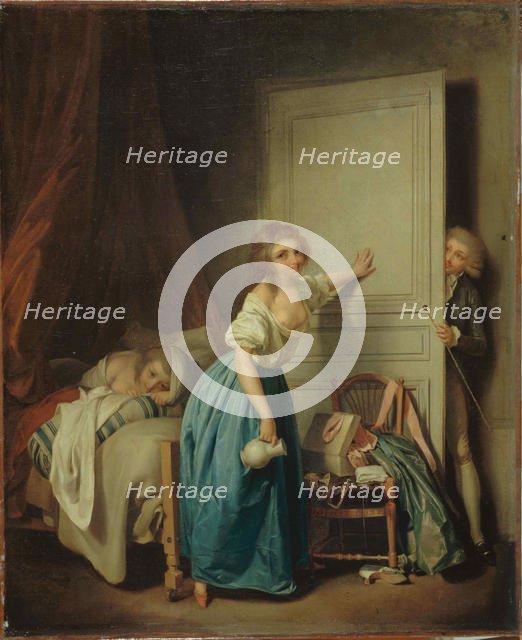L'Indiscret, c. 1795. Creator: Boilly, Louis-Léopold (1761-1845).