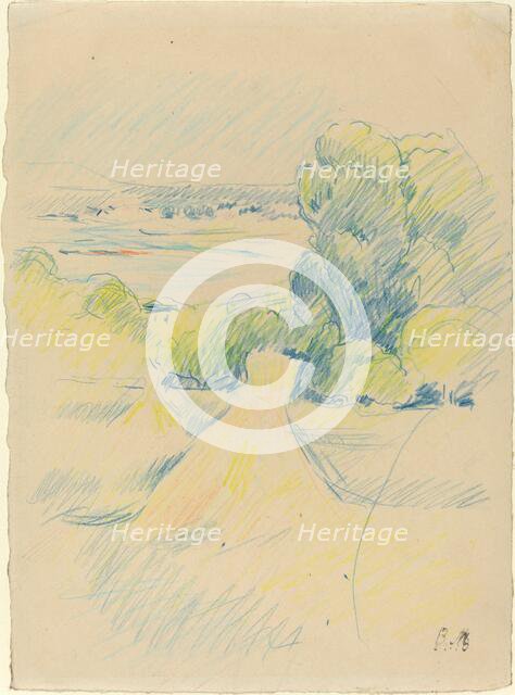 Landscape, . Creator: Berthe Morisot.