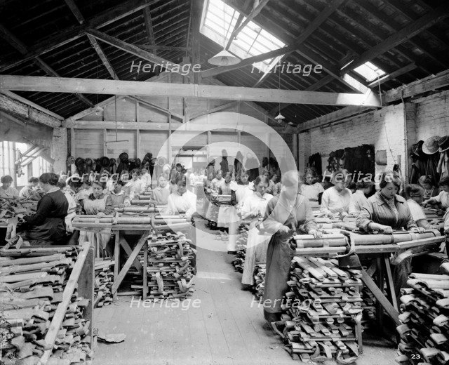 Hampton's Munitions Works, Lambeth, London, 1914-1918. Artist: Bedford Lemere and Company