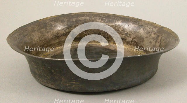 Paten, Byzantine, 5th-6th century. Creator: Unknown.