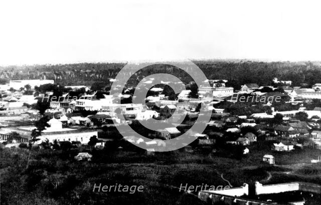 The Spanish-American War: general view of Ponce, Porto Rico, 1898. Creator: Unknown.