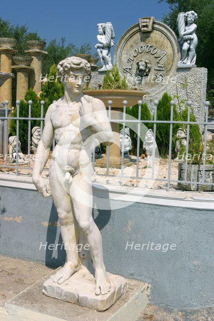 Ornamental Statues, Kefalonia, Greece