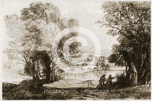 An Italian landscape, 1913.Artist: Claude Lorrain