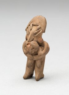 Standing Female Holding a Child in Her Arms, 500 B.C./300 B.C. Creator: Unknown.