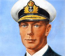 HM King George VI, c1944. Creators: William Timym, Central Office of Information.