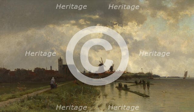 Souvenir of the Zuiderzee, 1867. Creator: Edmond de Schampheleer.