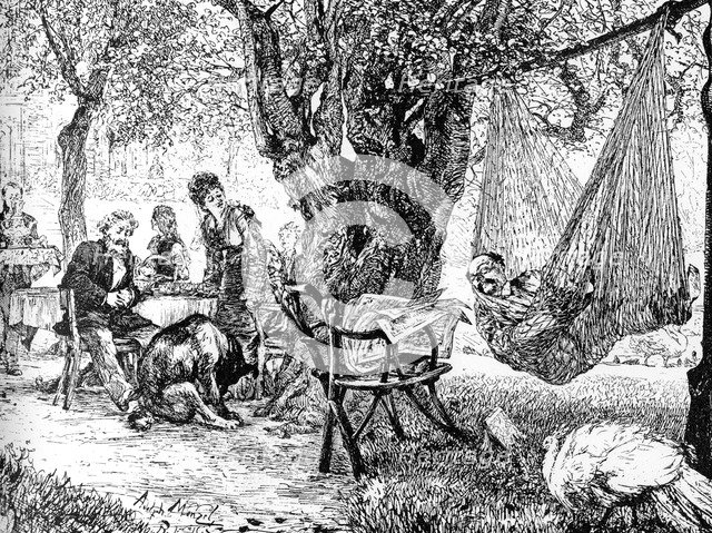 'The Siesta', c1880-1882. Artist: Adolph Menzel