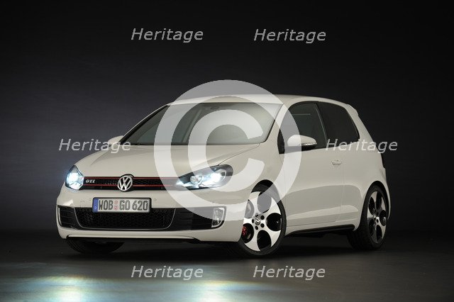 VW Golf GTI mk 6 2008. Artist: Simon Clay.