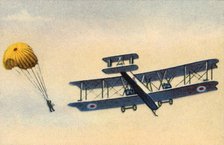 Parachute jump, c1919, (1932). Creator: Unknown.