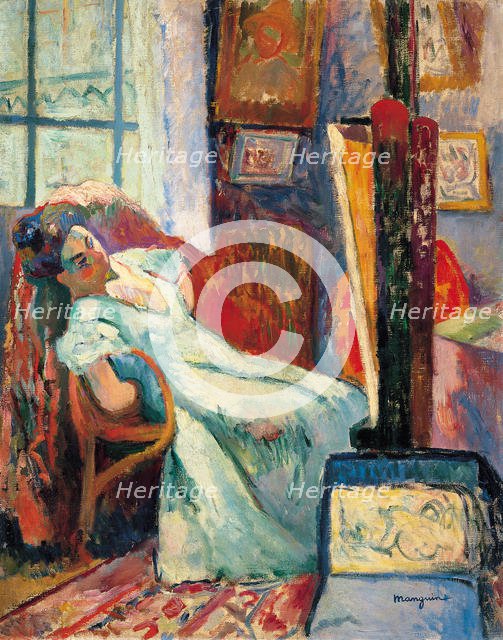 Model Resting, 1905. Artist: Manguin, Henri Charles (1874-1949)