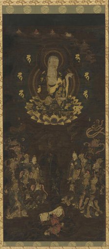 The Bosatsu Jizo and Ten Kings of Hell, Kamakura period, 1185-1333. Creator: Unknown.