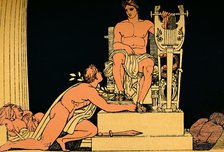 'Orestes Suppliant to Apollo', 1880. Artist: Flaxman.