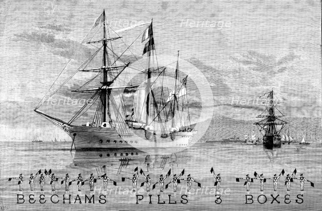 Advertisement for Beecham’s Pills, 1890. Creator: Unknown.