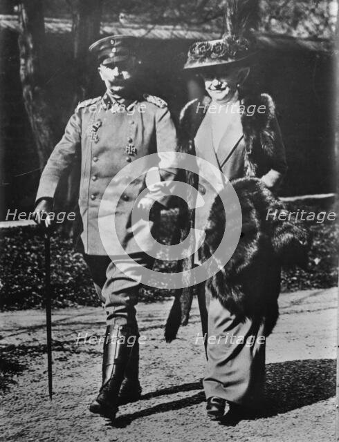 Kaiser & Kaiserin in the West, between c1910 and c1915. Creator: Bain News Service.