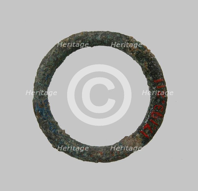 Plain Ring, Frankish, 500-700. Creator: Unknown.