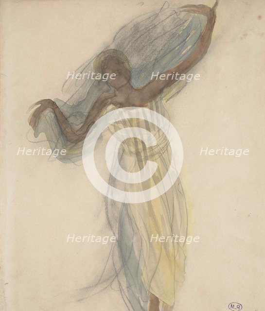 Cambodian dancer, 1906.