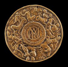 Frieze of Tritons and Nereids [reverse]. Creator: Master IO.FF..