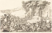 La Fontaine de la Regeneration sur les debris de la Bastille, le 10 avril 1793, probably 1794. Creator: Antoine Jean Duclos.