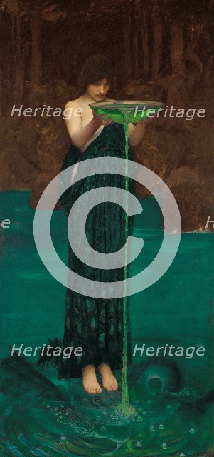 Circe Invidiosa, 1892. Artist: Waterhouse, John William (1849-1917)