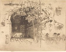 The Traghetto, No.II, 1879/1880. Creator: James Abbott McNeill Whistler.