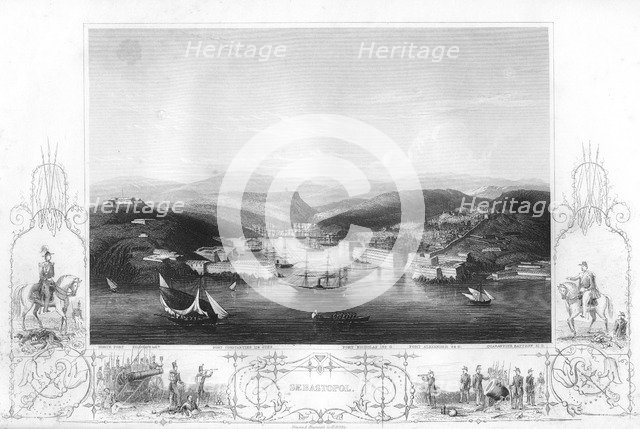 Sebastopol, Ukraine, 1857.Artist: H Bibby