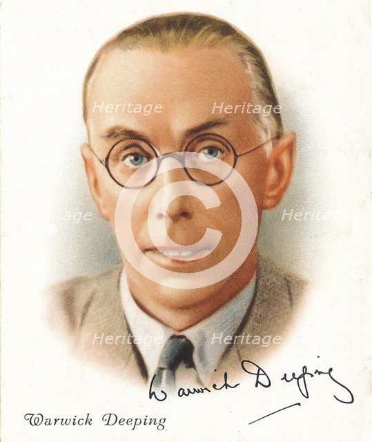 Warwick Deeping, 1937. Artist: Unknown.