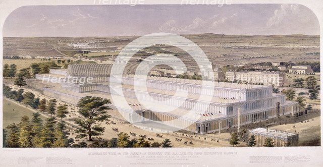 Great Exhibition, Hyde Park, London, 1851. Artist: Charles Burton