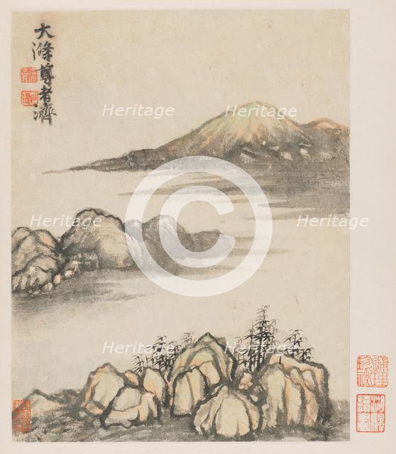 Reminiscences of Qinhuai River, 1642-1707. Creator: Shitao (Chinese, 1642-1707).