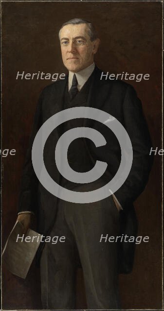 Woodrow Wilson, 1919. Creator: Harriet Anderson Stubbs Murphy.