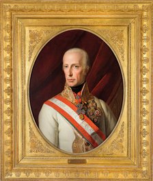 Portrait of Emperor Francis I of Austria (1768-1835), 1827.