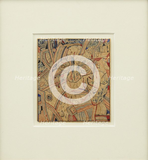 Untitled. Artist: Filonov, Pavel Nikolayevich (1883-1941)