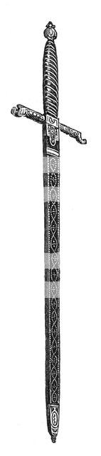 The Pearl Sword, 1844. Creator: Unknown.