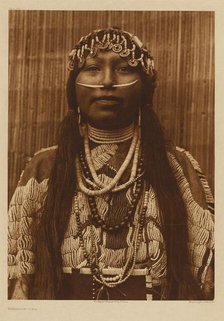 Wishram Girl, 1910. Creator: Edward Sheriff Curtis.