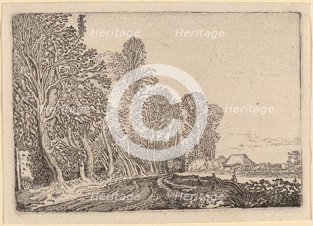 Road at the Edge of the Forest, 1621. Creator: Willem Pietersz. Buytewech.