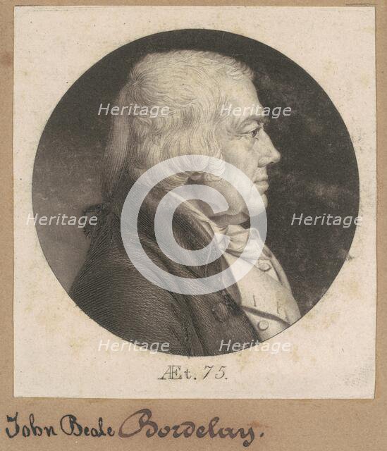 John Beale Bordley, 1802-1803. Creator: Charles Balthazar Julien Févret de Saint-Mémin.