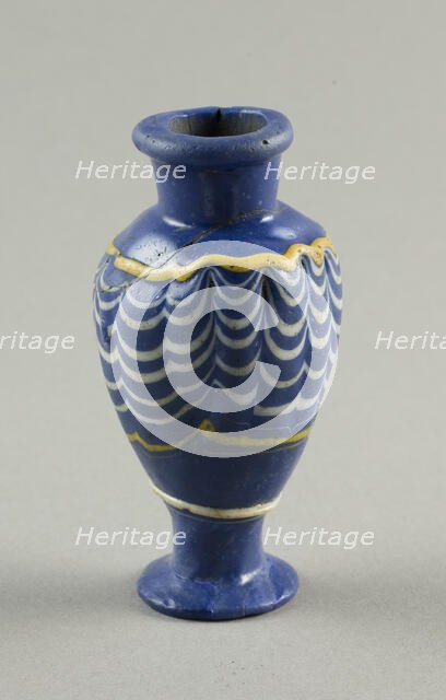 Vase, Egypt, Dynasty 18-19 (about 1550-1186 BCE). Creator: Unknown.