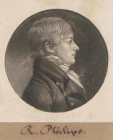 R. Philips, 1805. Creator: Charles Balthazar Julien Févret de Saint-Mémin.