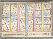 Design for a Wall Decoration, ca. 1800. Creator: Anon.