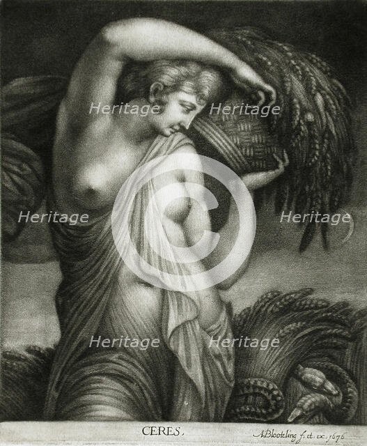 Ceres, 1676. Creator: Abraham Blooteling.