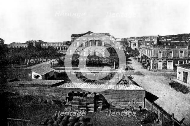 The Spanish-American War: near the quay, Matanzas, 1898. Creator: Unknown.