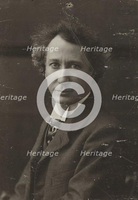 Portrait of pianist and composer Emil von Sauer (1862-1942) , c. 1905. Creator: Photo studio Neuhaus, Dortmund  .