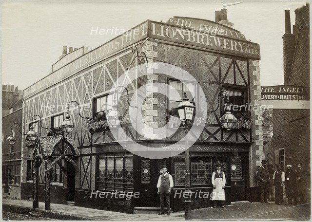 The Angel Inn, Highgate, London, 1882. Artist: Unknown.