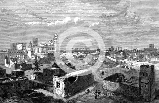 Hota, the capital of Lahej, near Aden, 1873. Creator: Unknown.