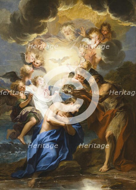 The Baptism of Christ, c1690. Creator: Antoine Coypel.