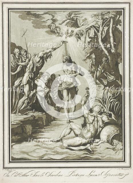 Baptism of Christ, 1788. Creator: Francesco Rosaspina.