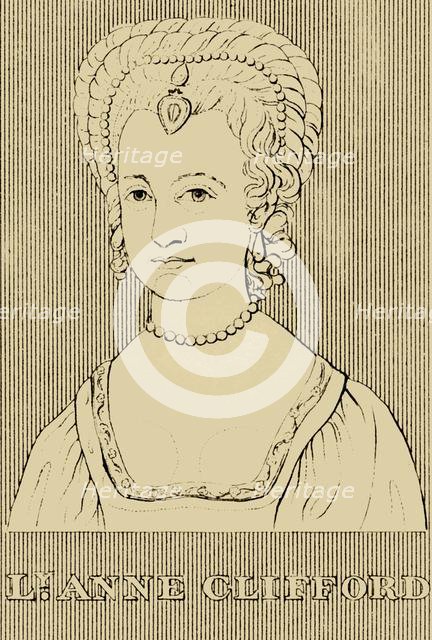'Ly. Anne Clifford', (1590-1676),1830. Creator: Unknown.